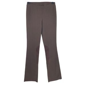 Kerrits Brown Ribbed Knee Patch Bootcut Riding Equestrian Pant Girls XL